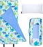 Pillow And Blanket, Extra Large Rolled Napping Mats,Slumber Bags For Boys Girls,Kids Sleeping Bag For Daycare, Preschool Travel Camping, Pirate Ship
